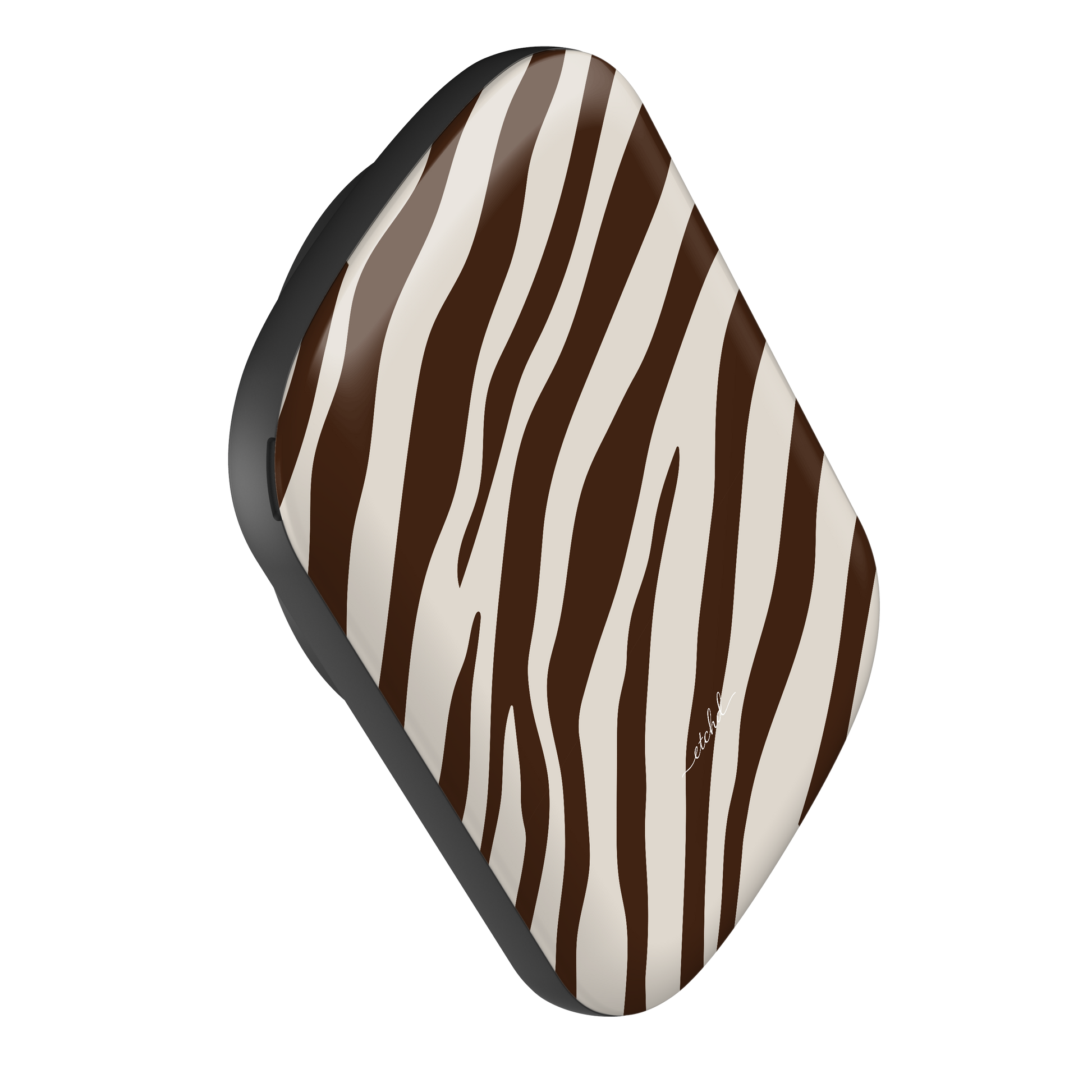 Brown Zebra Magnetic Powerbank by etchd, view 3