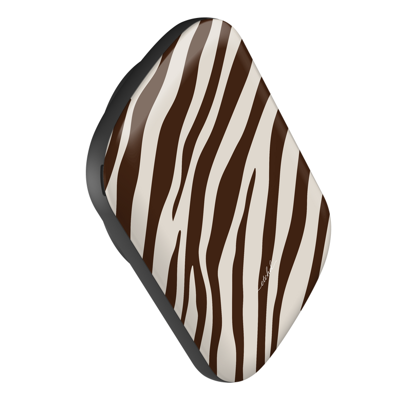Brown Zebra Magnetic Powerbank by etchd, view 3