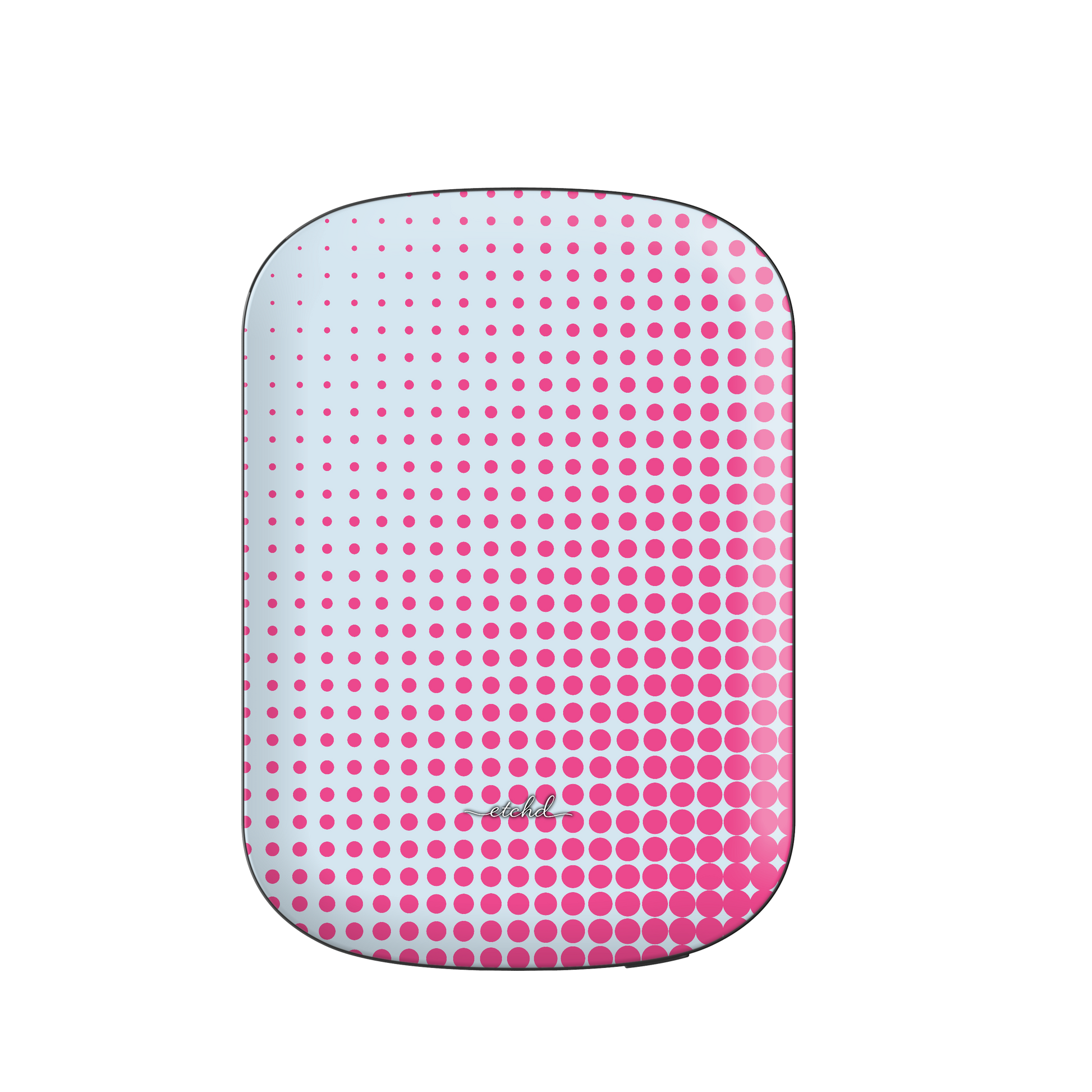 Bubblegum Halftone Magnetic Powerbank by etchd