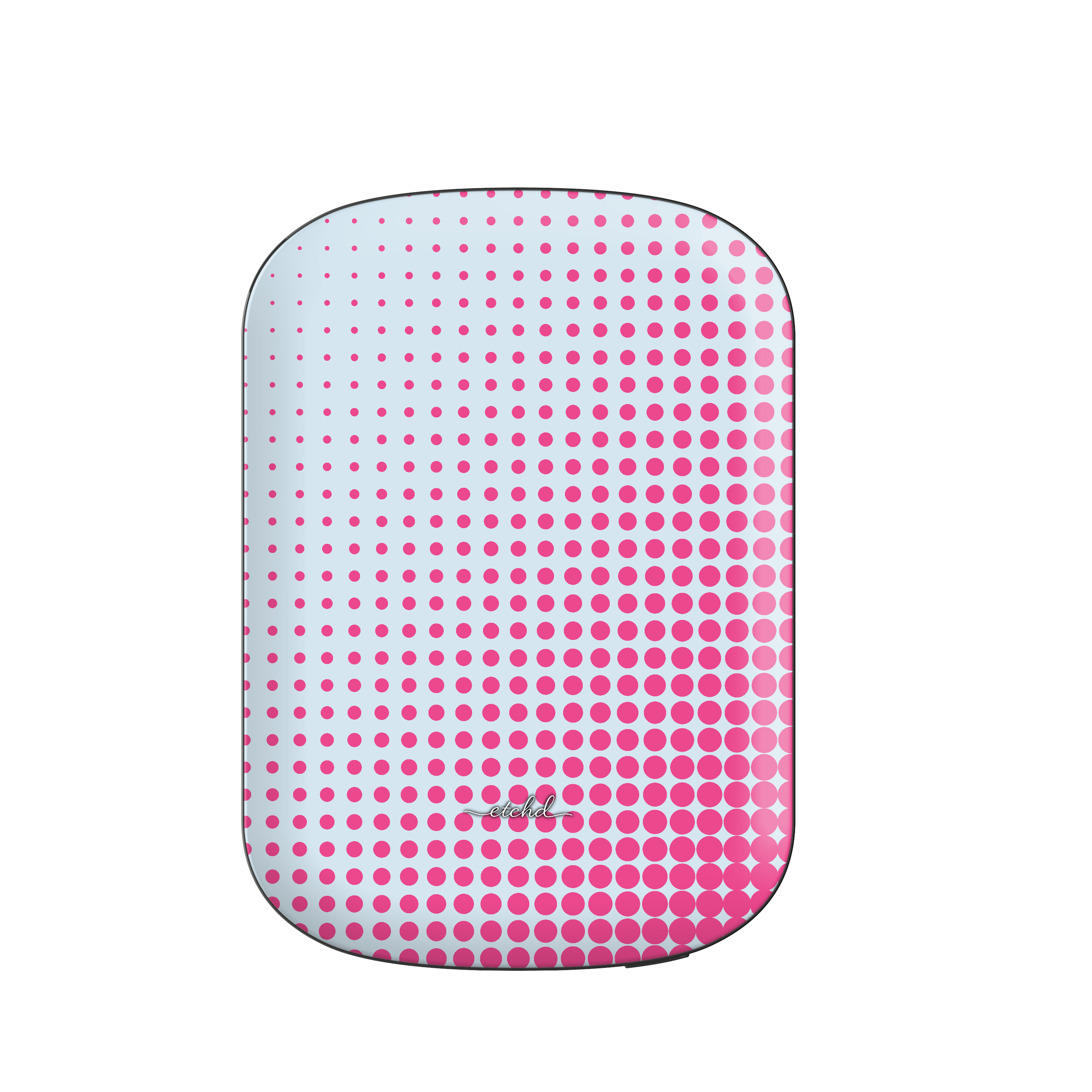 Bubblegum Halftone Magnetic Powerbank by etchd