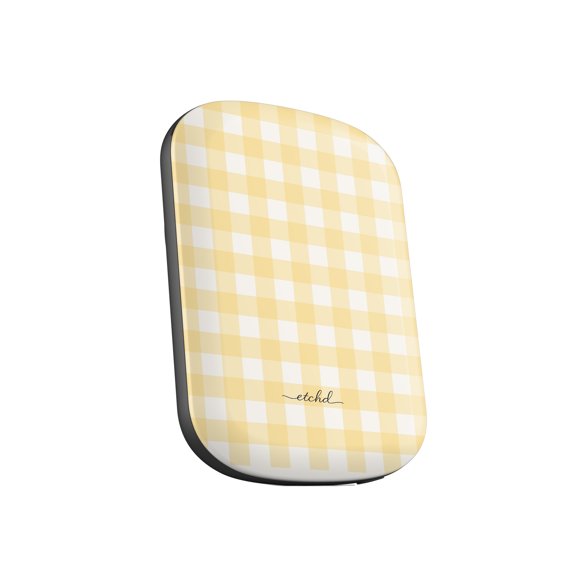 Butter Gingham Magnetic Powerbank by etchd, view 2