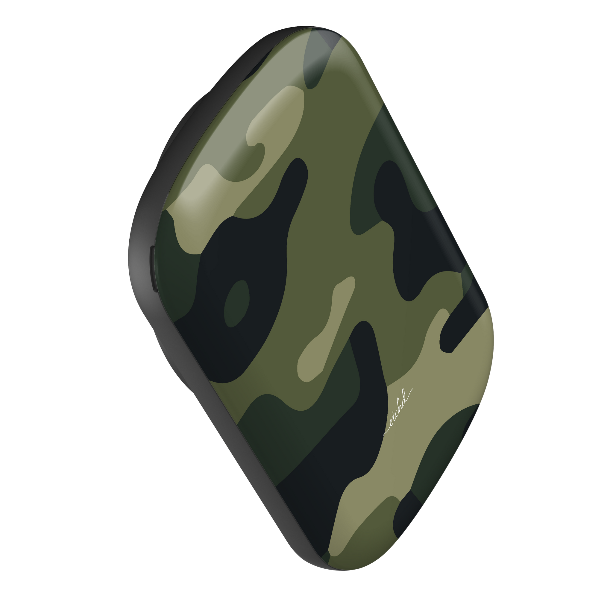 Green Camo Magnetic Powerbank by etchd, view 3