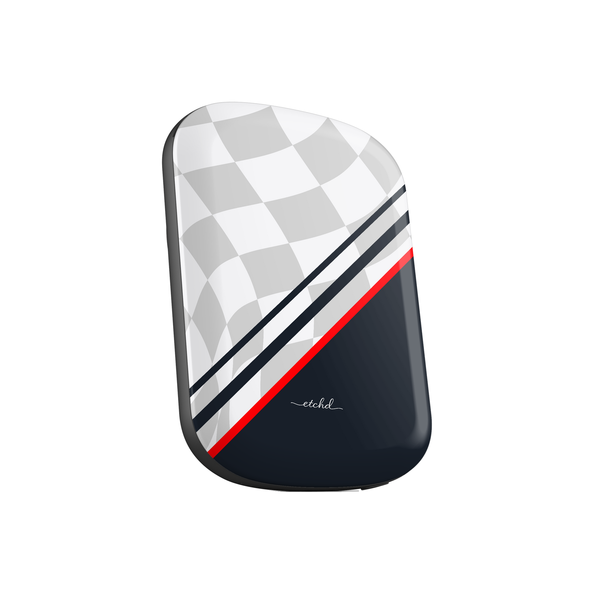 Checkered Flag Magnetic Powerbank by etchd, view 3