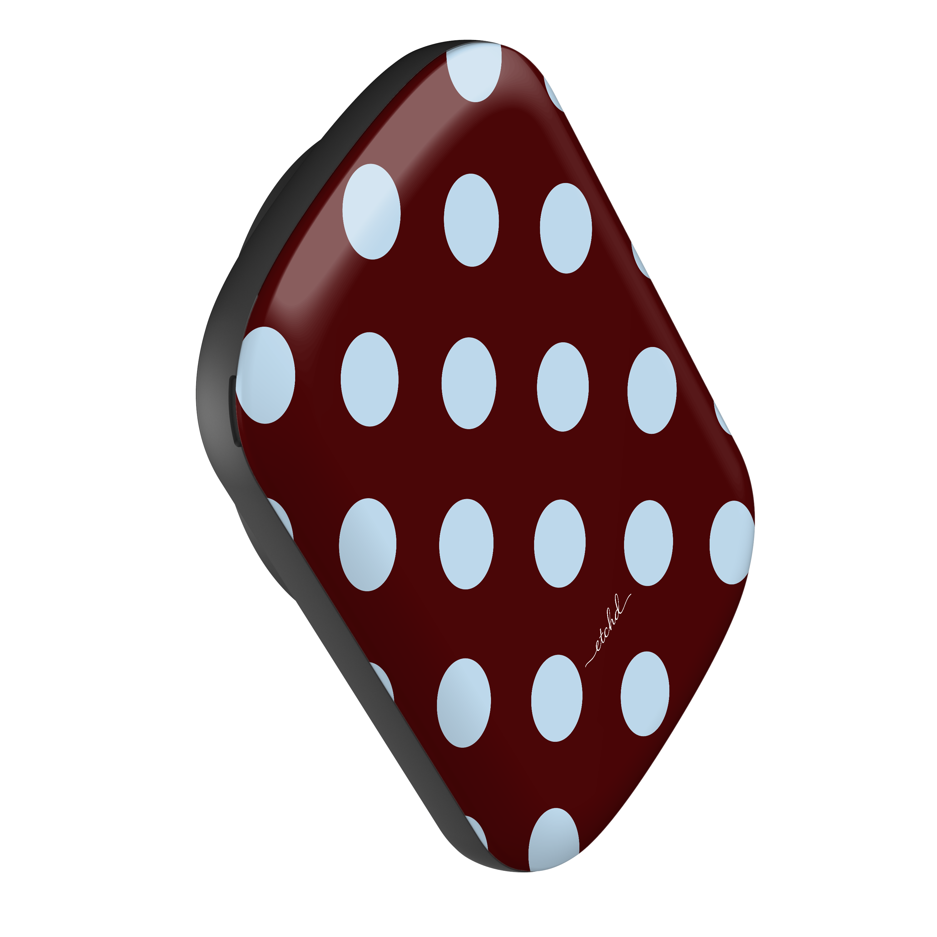 Cherry & Blue Polka Dot Magnetic Powerbank by etchd, view 2