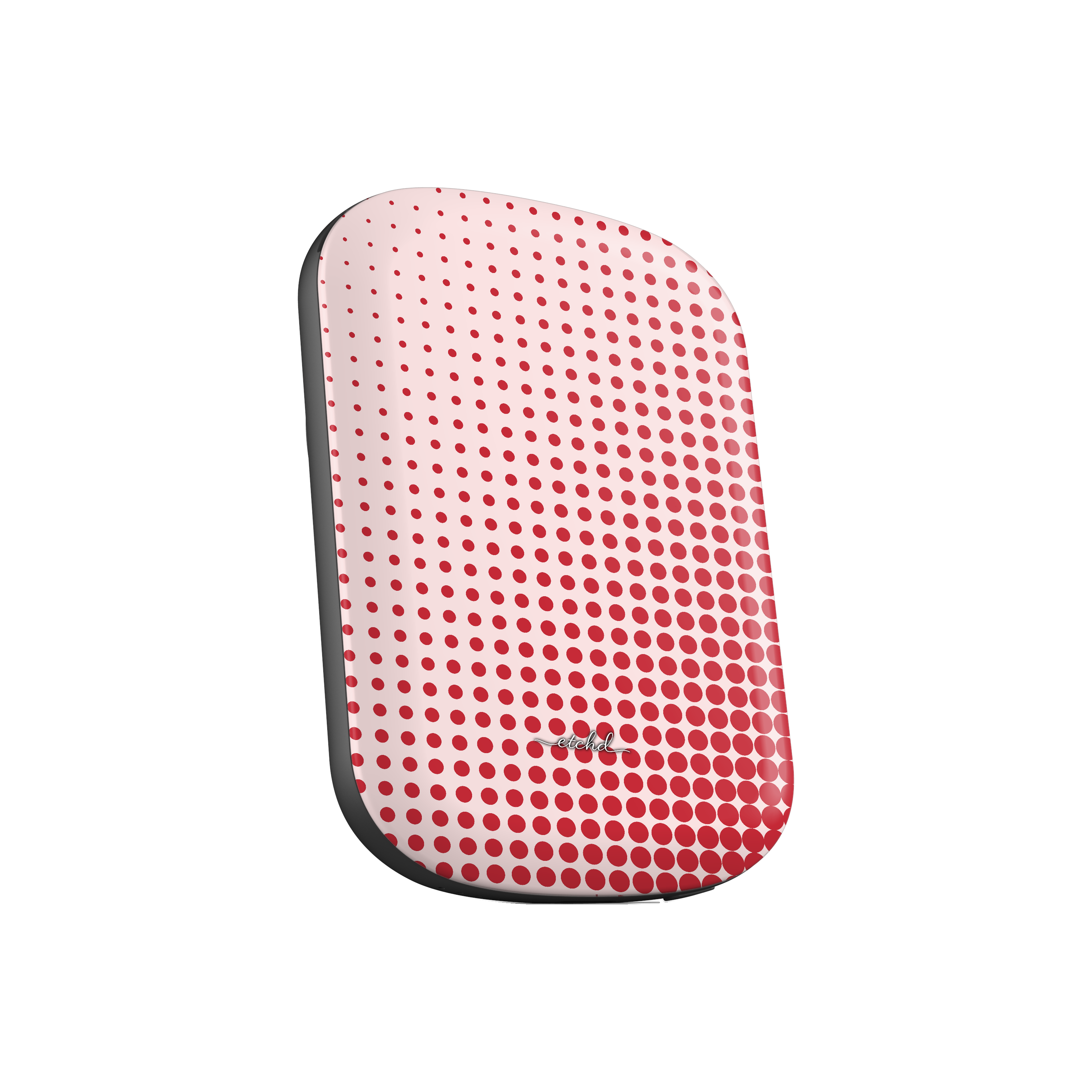 Cherry Halftone Magnetic Powerbank by etchd, view 2