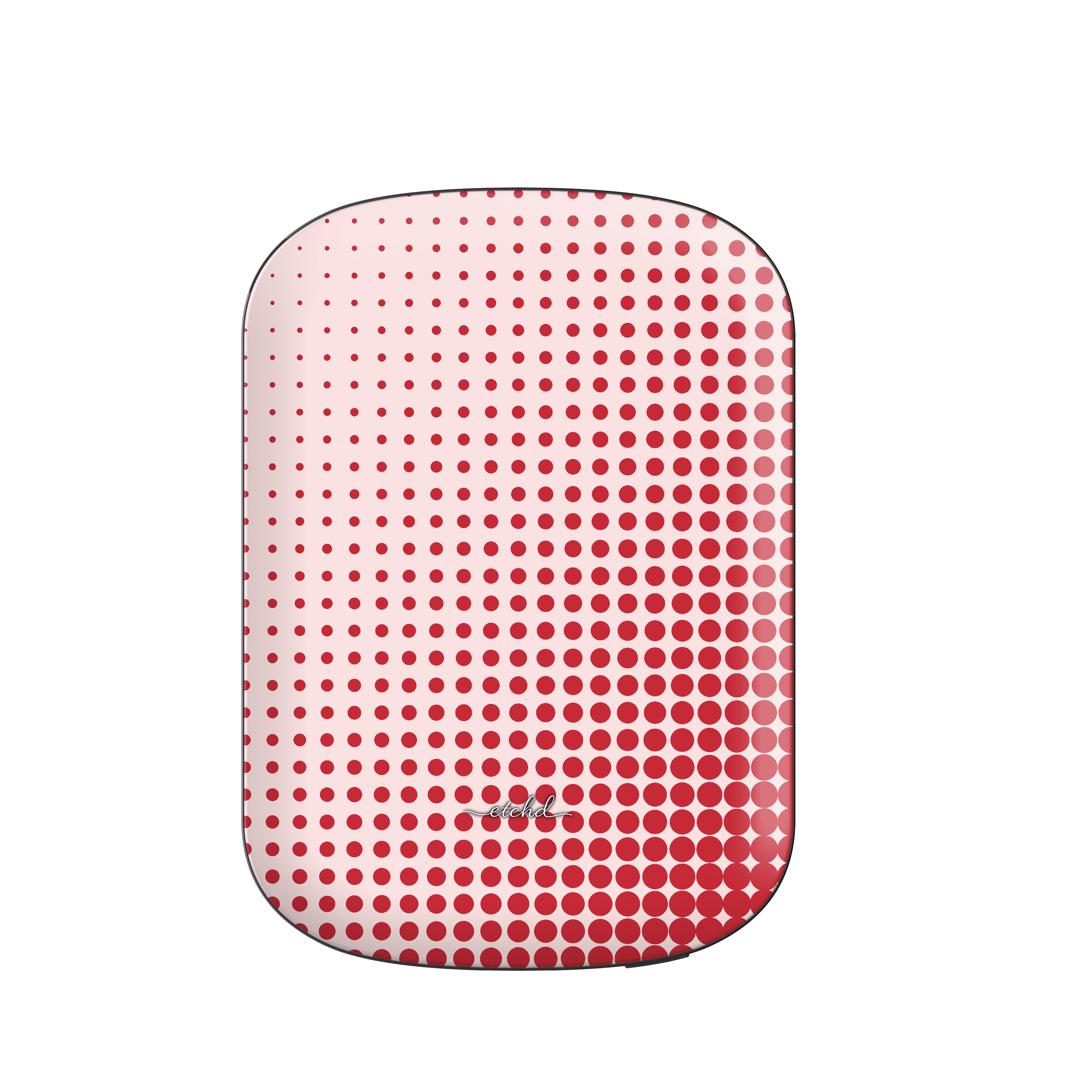 Cherry Halftone Magnetic Powerbank by etchd