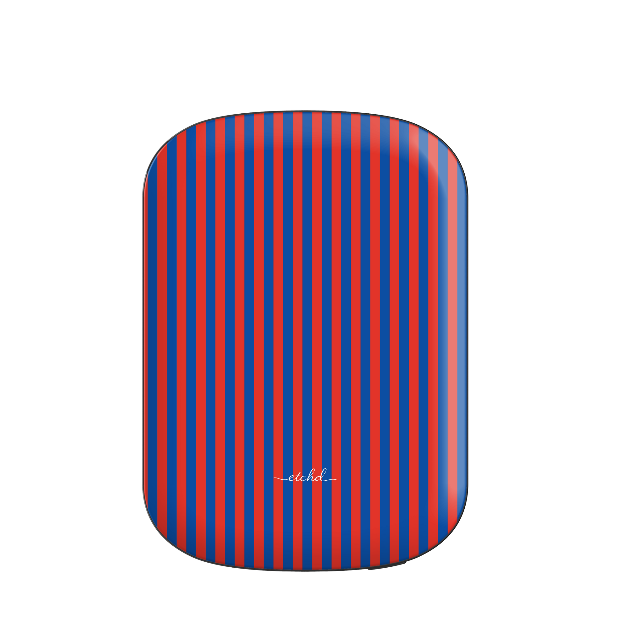 Cobalt And Poppy Magnetic Powerbank by etchd
