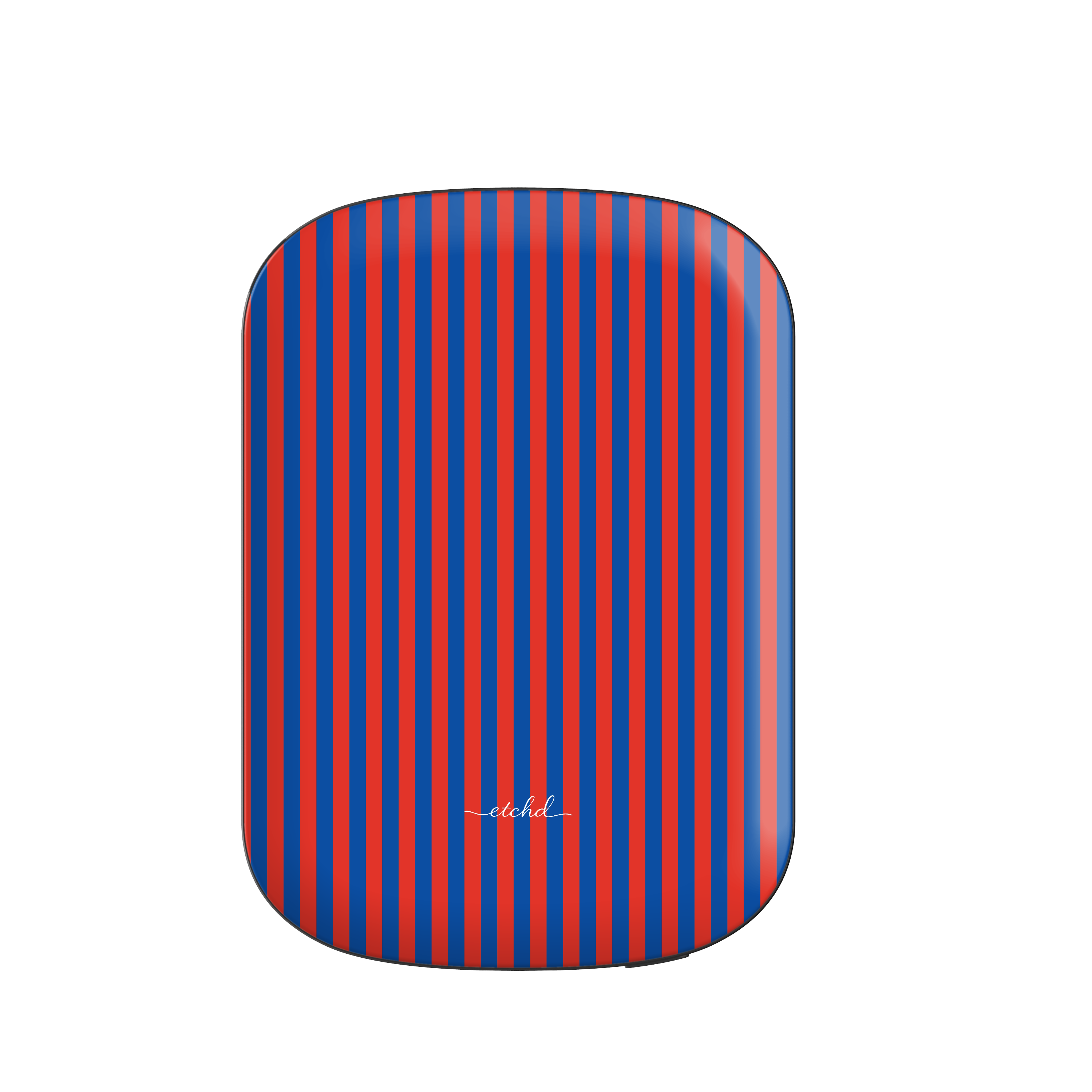 Cobalt And Poppy Magnetic Powerbank by etchd