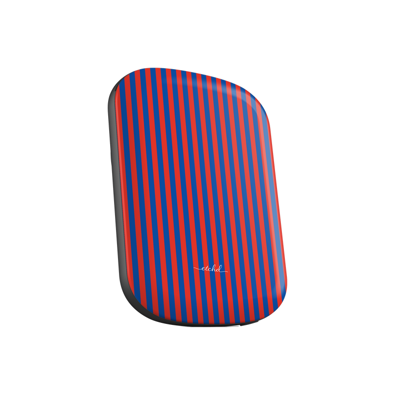 Cobalt And Poppy Magnetic Powerbank by etchd, view 2