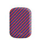Cobalt & Poppy Striped Diagonal Magnetic Powerbank