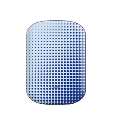 Cobalt Halftone Magnetic Powerbank by etchd