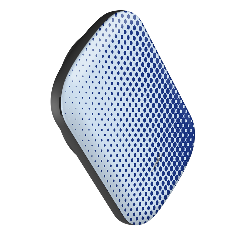 Cobalt Halftone Magnetic Powerbank by etchd, view 3