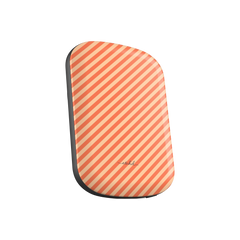 Coral And Peach Diagonal Magnetic Powerbank by etchd, view 2
