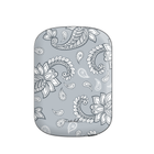 Dusty Blue Paisley Batería externa magnética