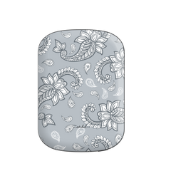 Dusty Blue Paisley Magnetic Powerbank by etchd
