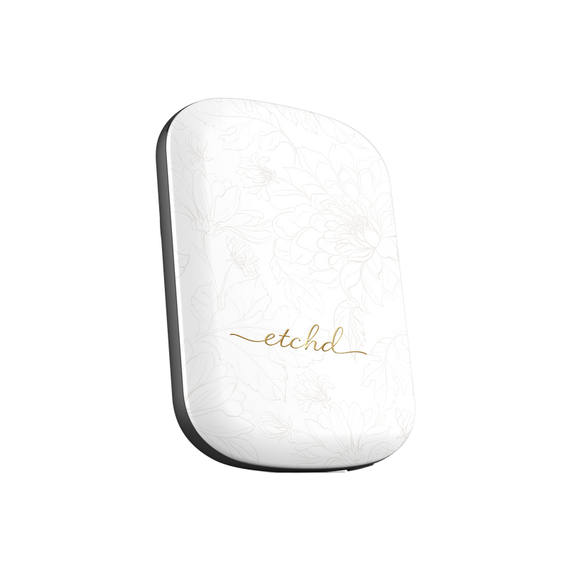 Etchd Signature White Magnetic Powerbank by etchd, view 2