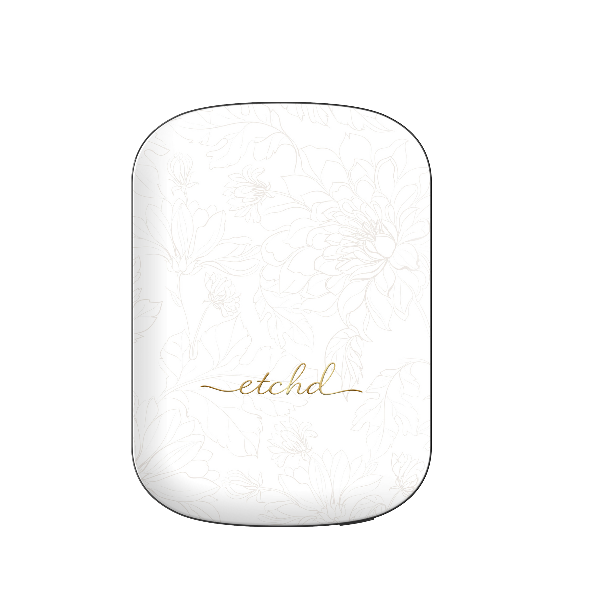 Etchd Signature White Magnetic Powerbank by etchd