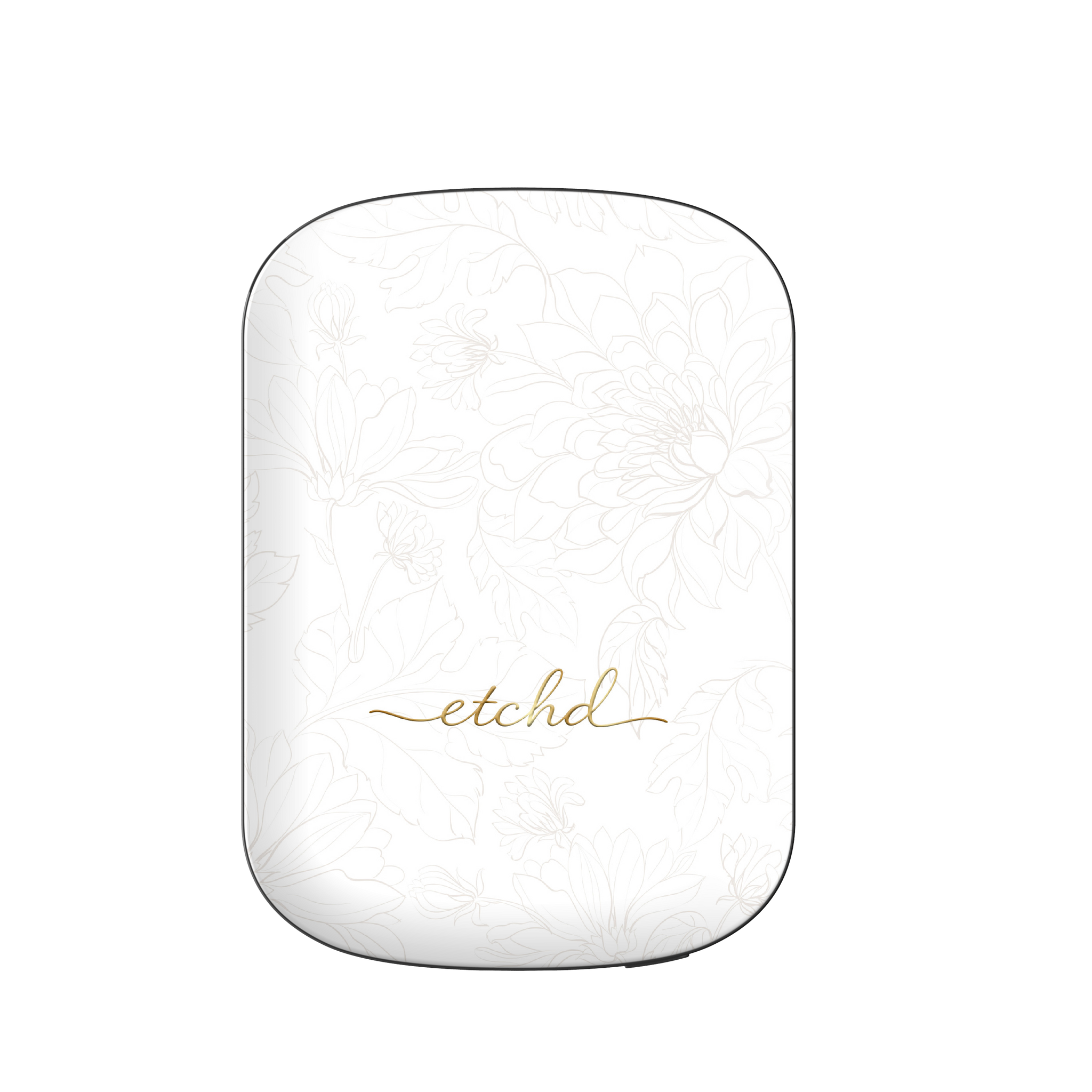 Etchd Signature White Magnetic Powerbank by etchd