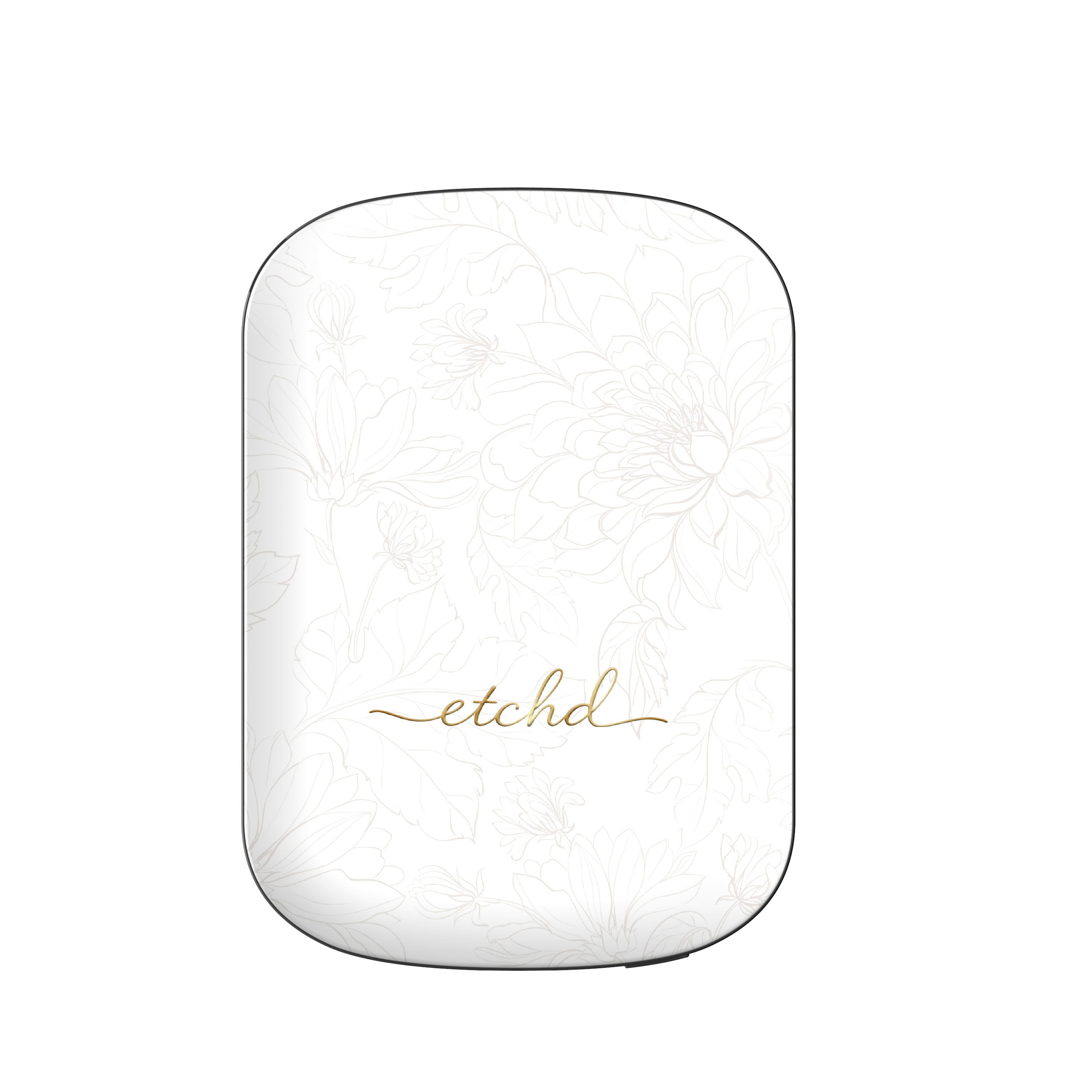 Etchd Signature White Magnetic Powerbank by etchd