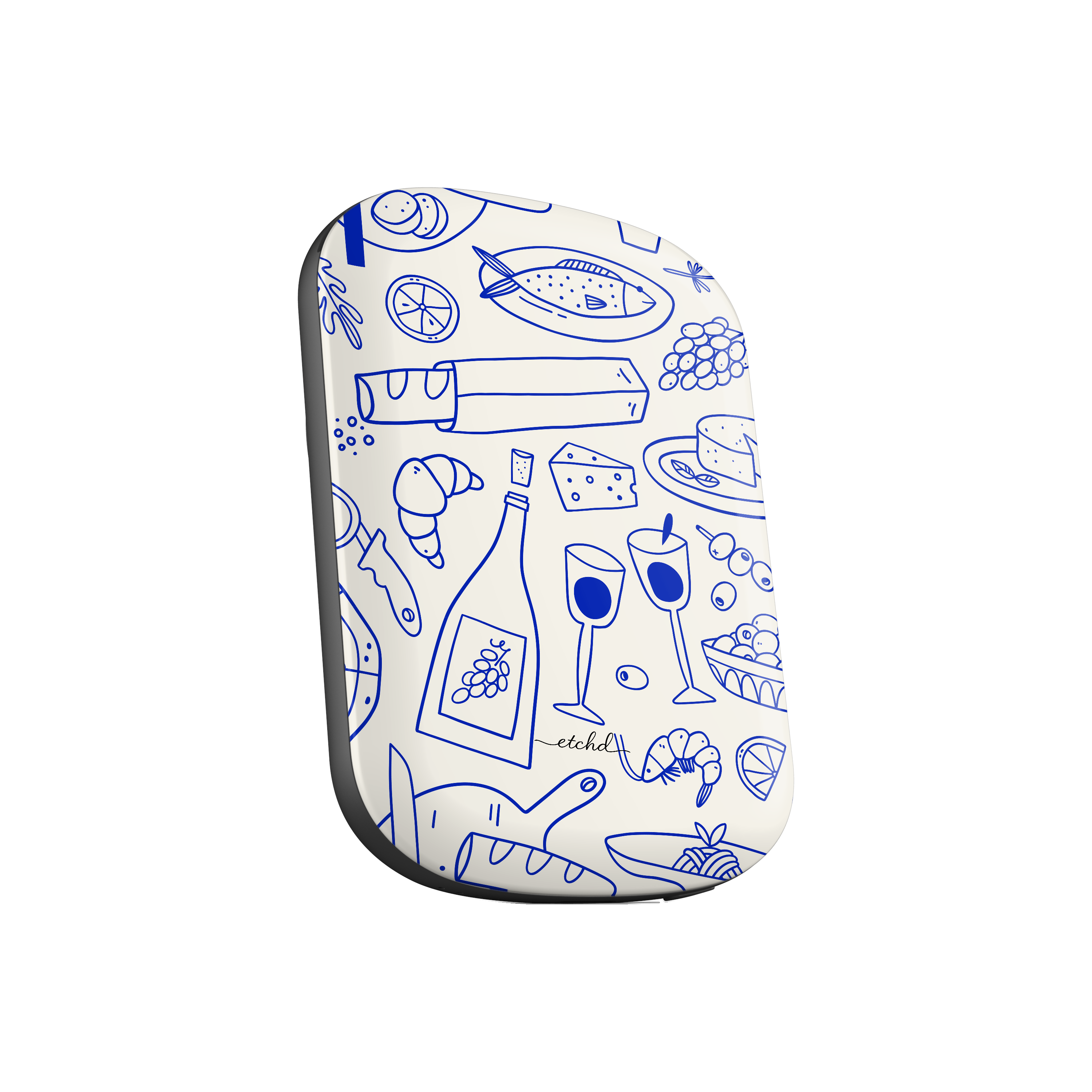 Food Pattern Magnetic Powerbank by etchd, view 2