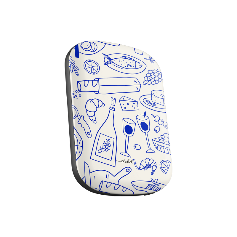 Food Pattern Magnetic Powerbank by etchd, view 3