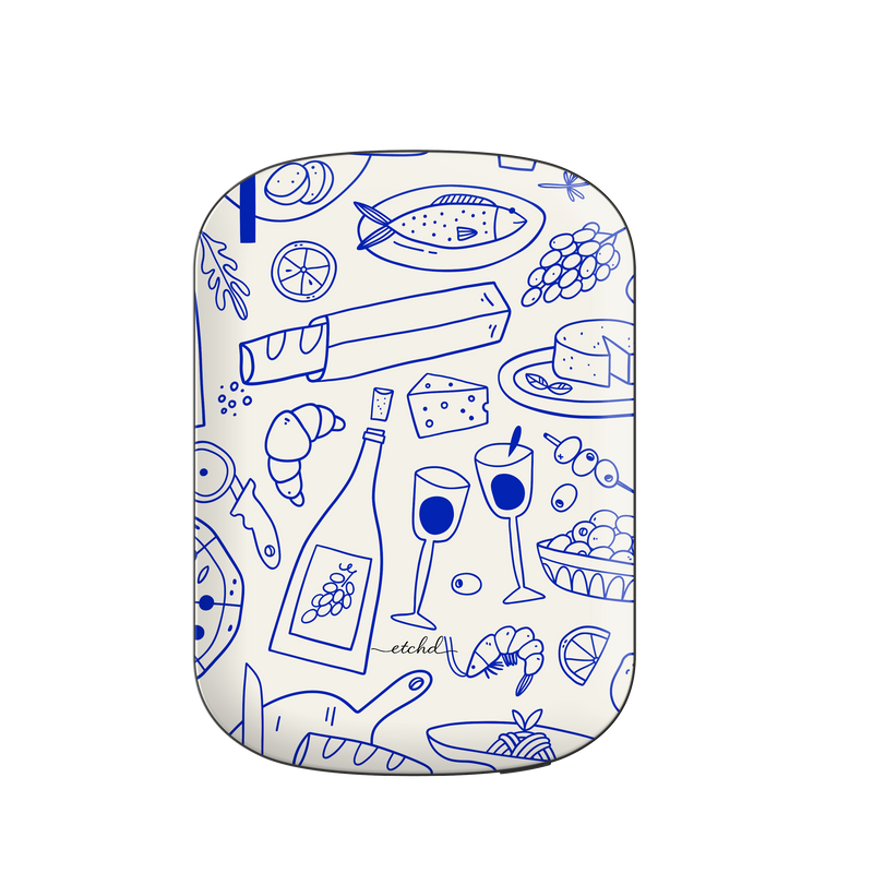 Food Pattern Magnetic Powerbank by etchd