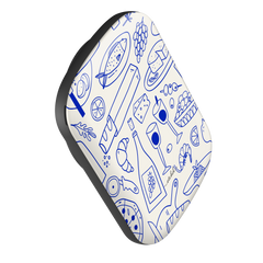 Food Pattern Magnetic Powerbank by etchd, view 4