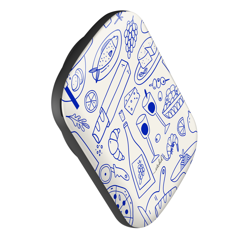 Food Pattern Magnetic Powerbank by etchd, view 4