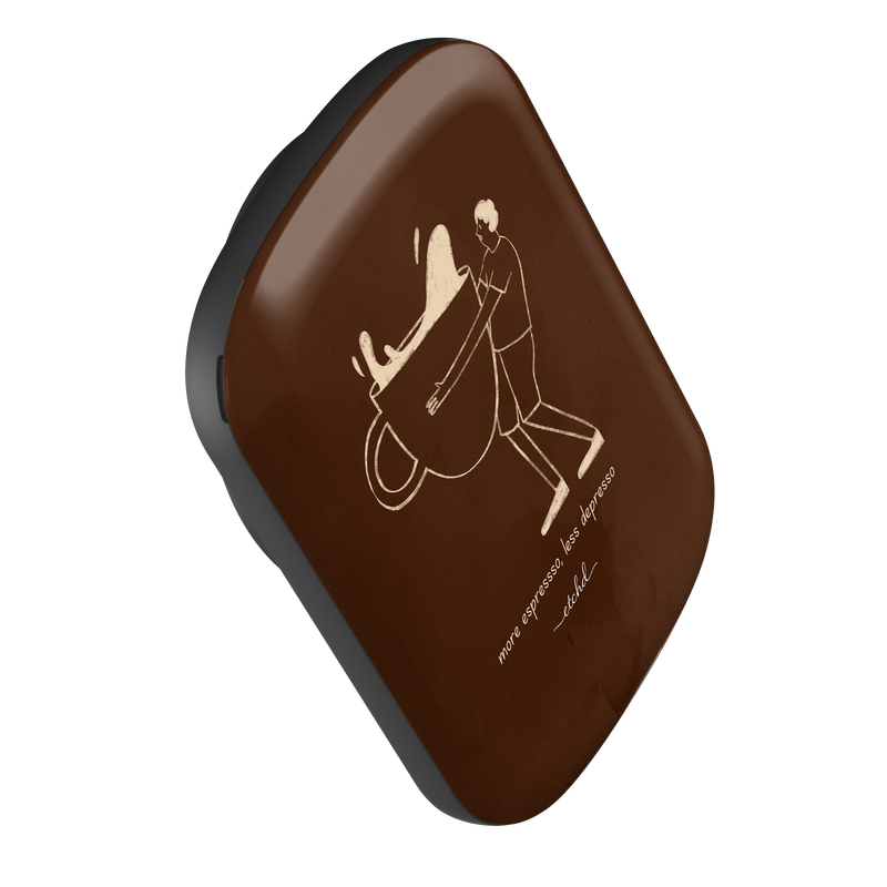 Gentlemen Espresso Magnetic Powerbank by etchd, view 2