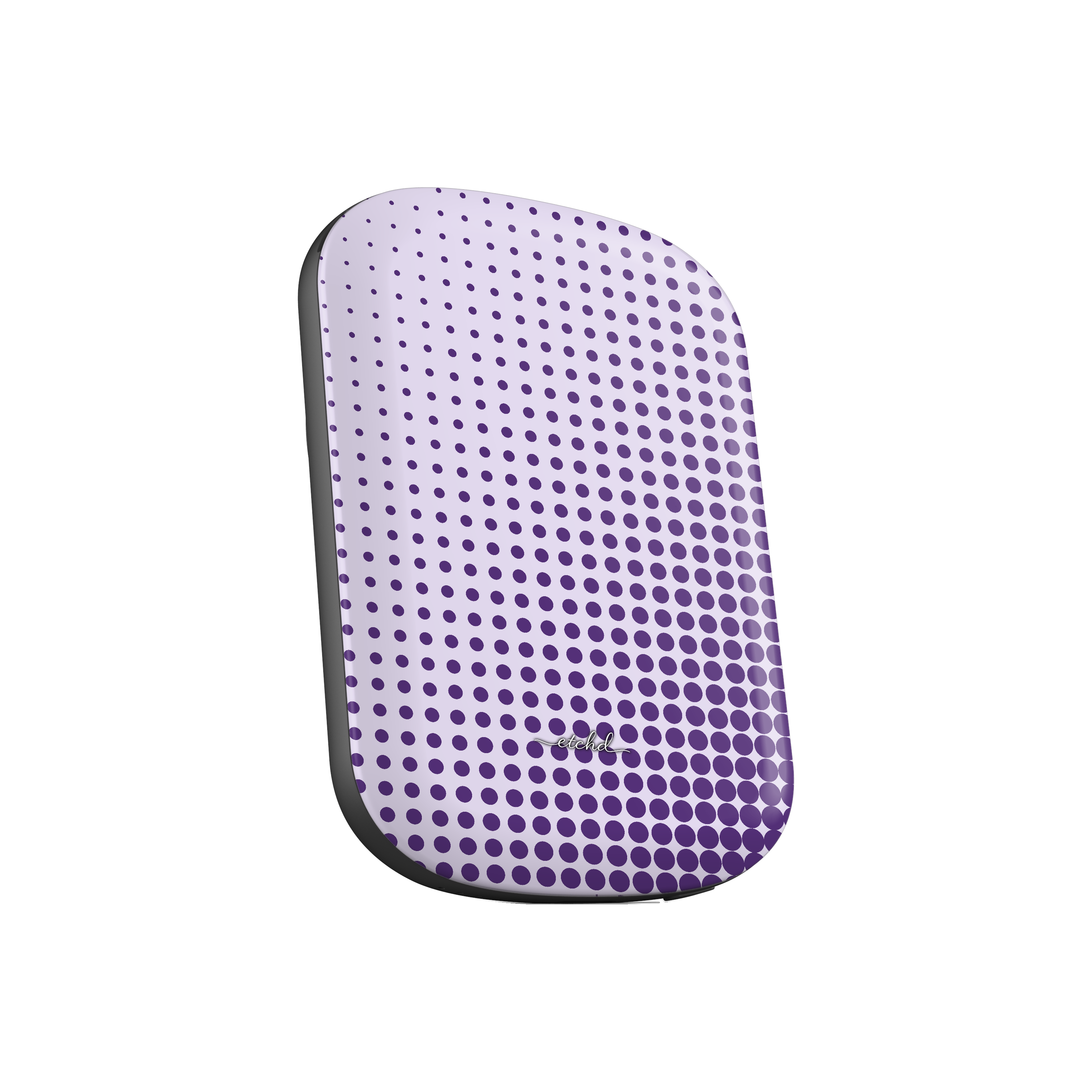 Grape Halftone Magnetic Powerbank by etchd, view 2