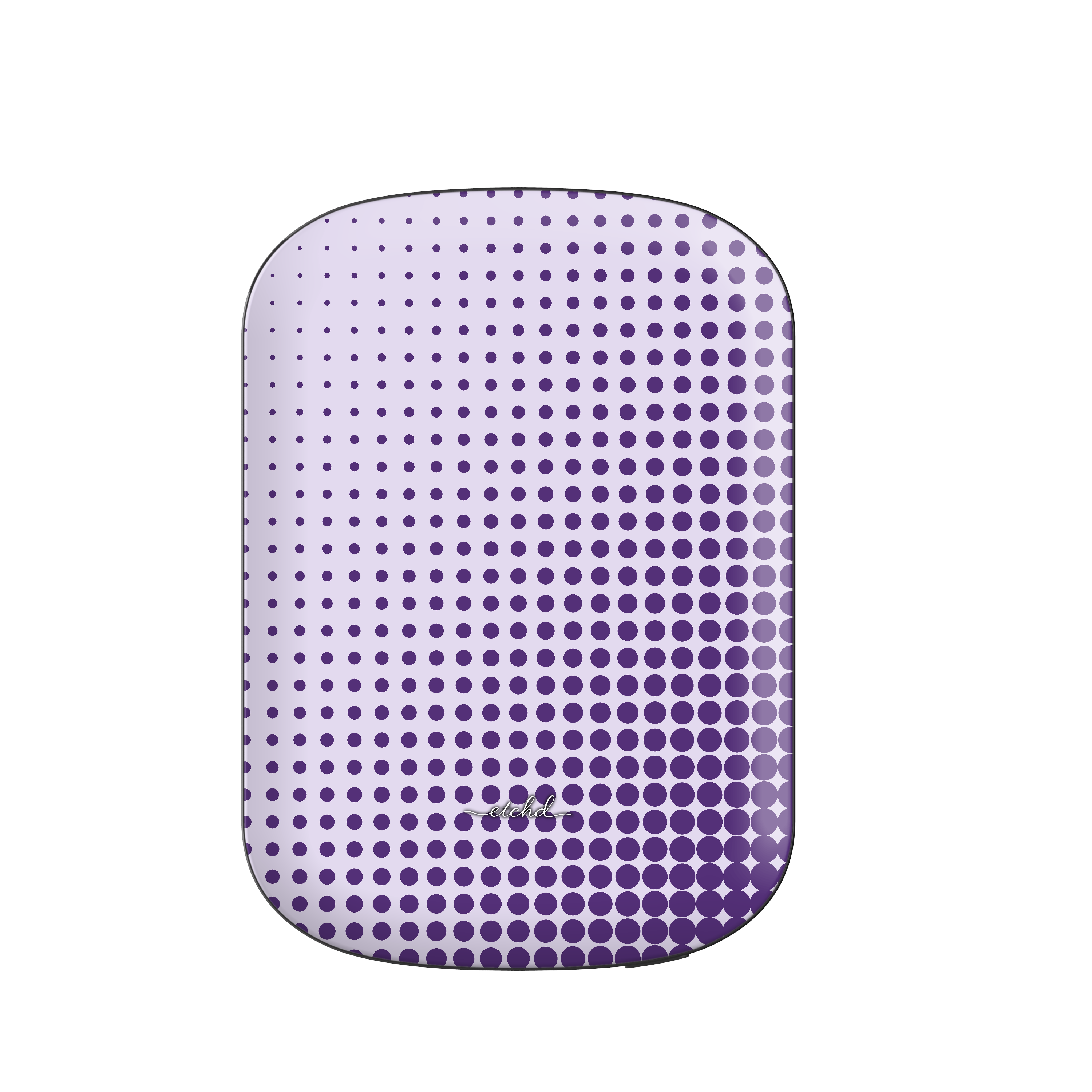 Grape Halftone Magnetic Powerbank by etchd