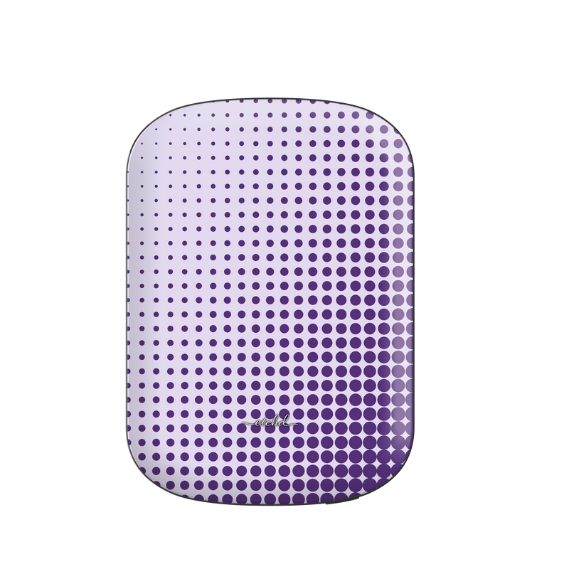 Grape Halftone Magnetic Powerbank by etchd
