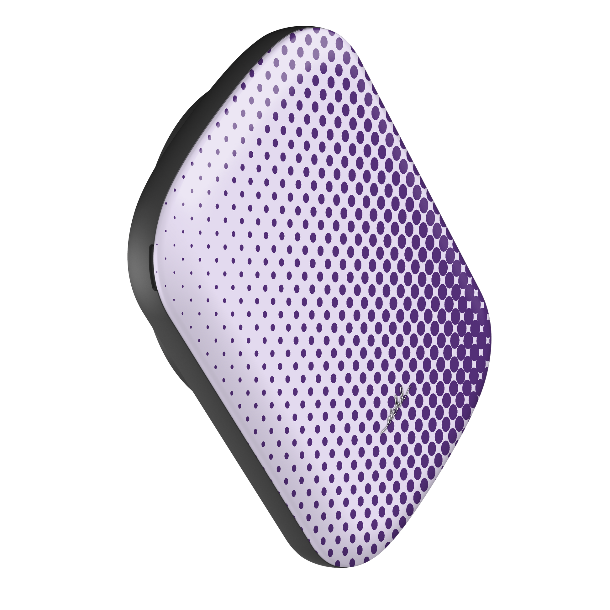 Grape Halftone Magnetic Powerbank by etchd, view 3