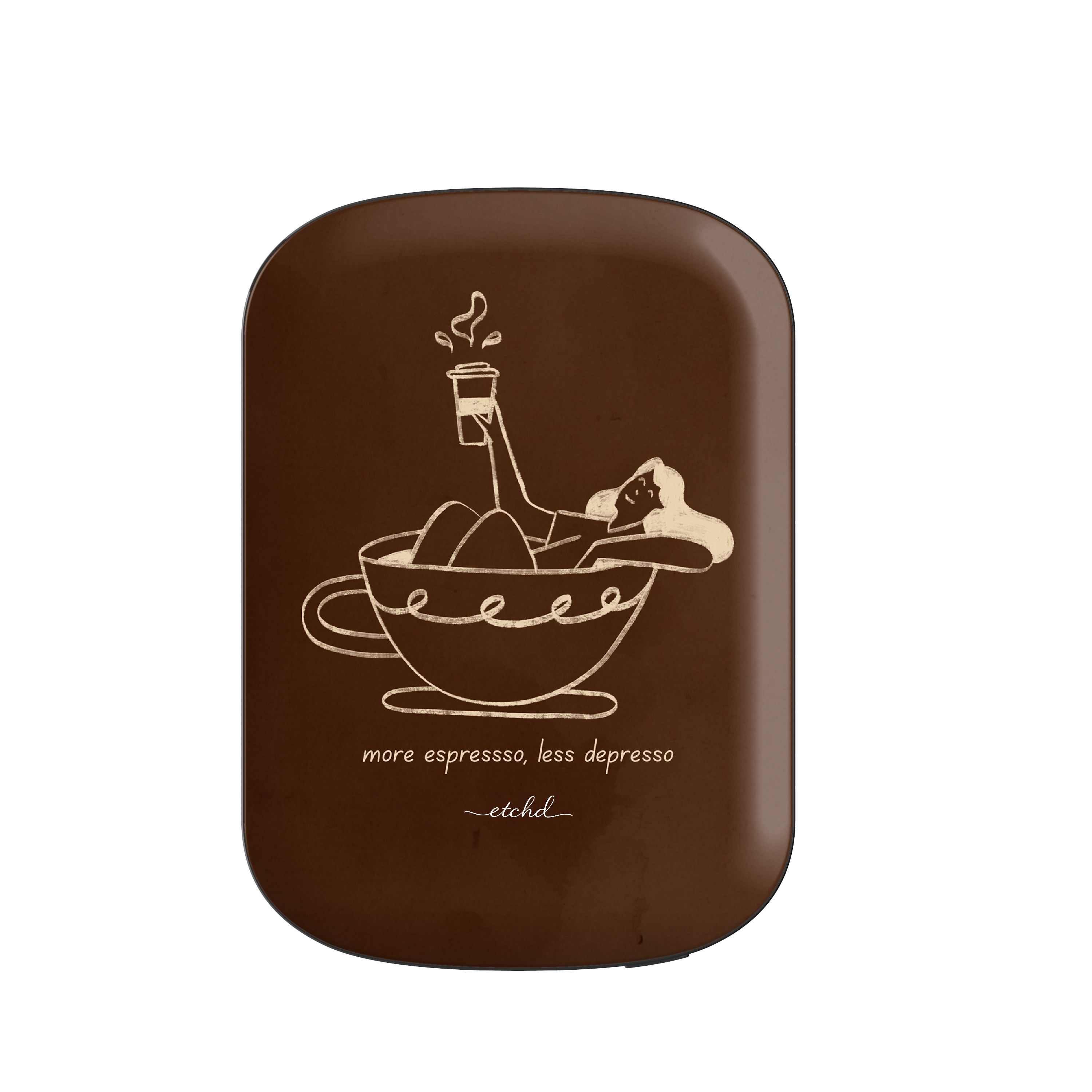 Ladies Espresso Magnetic Powerbank by etchd