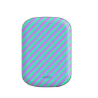 Lilac & Hypermint Striped Diagonal Powerbank magnetico