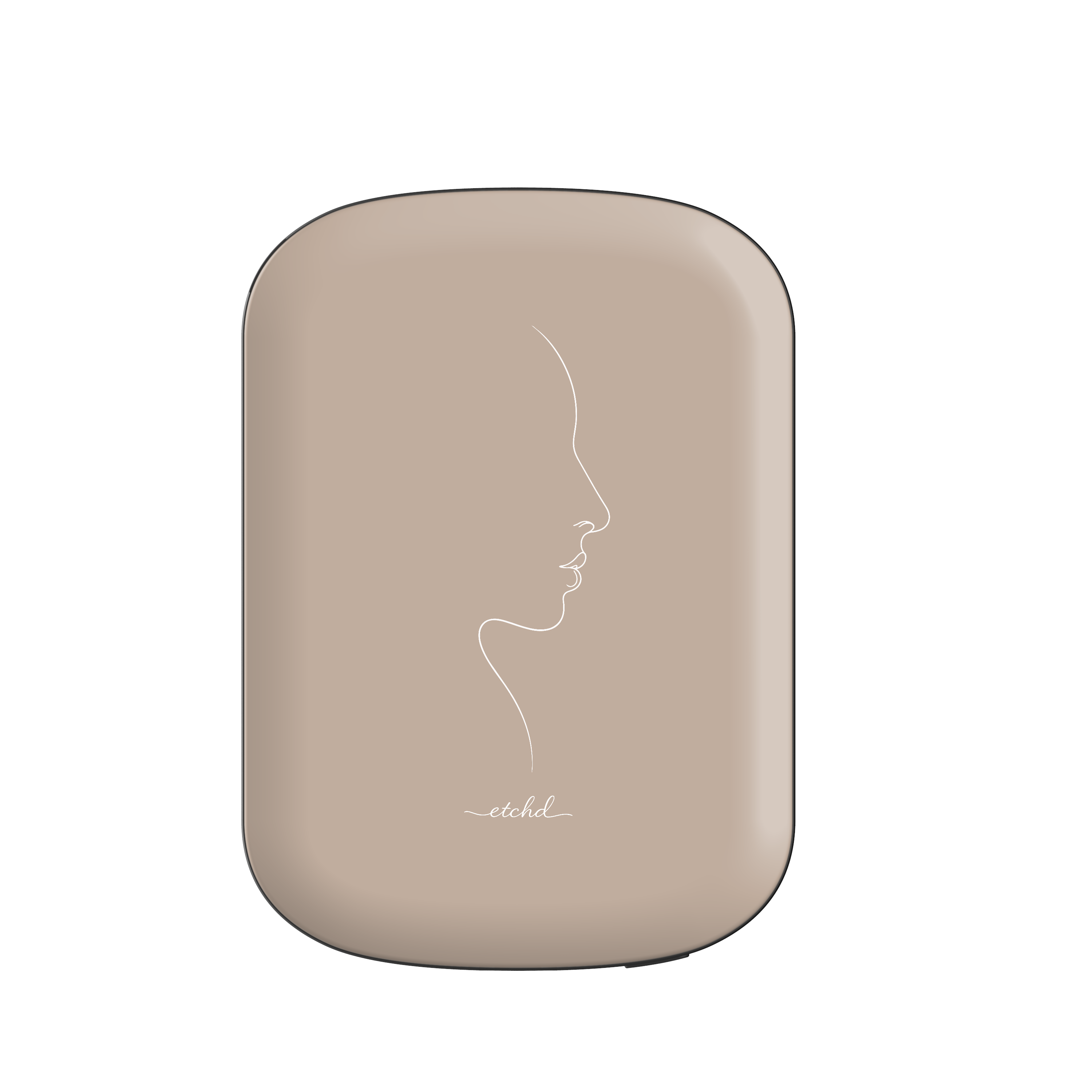 Line Profile Magnetic Powerbank by etchd
