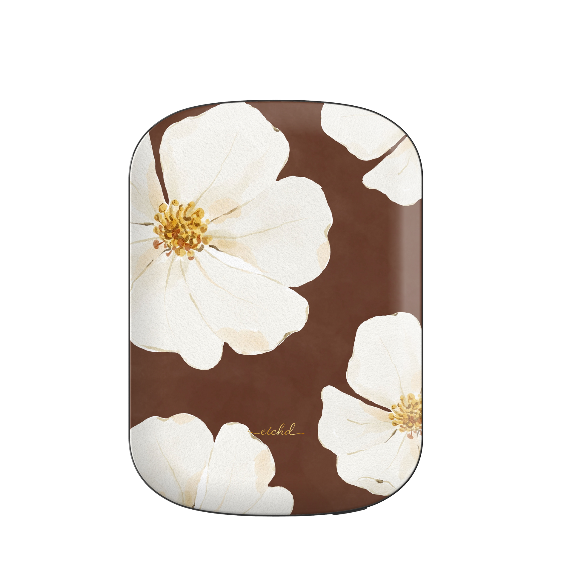Mocha Blossom Magnetic Powerbank by etchd