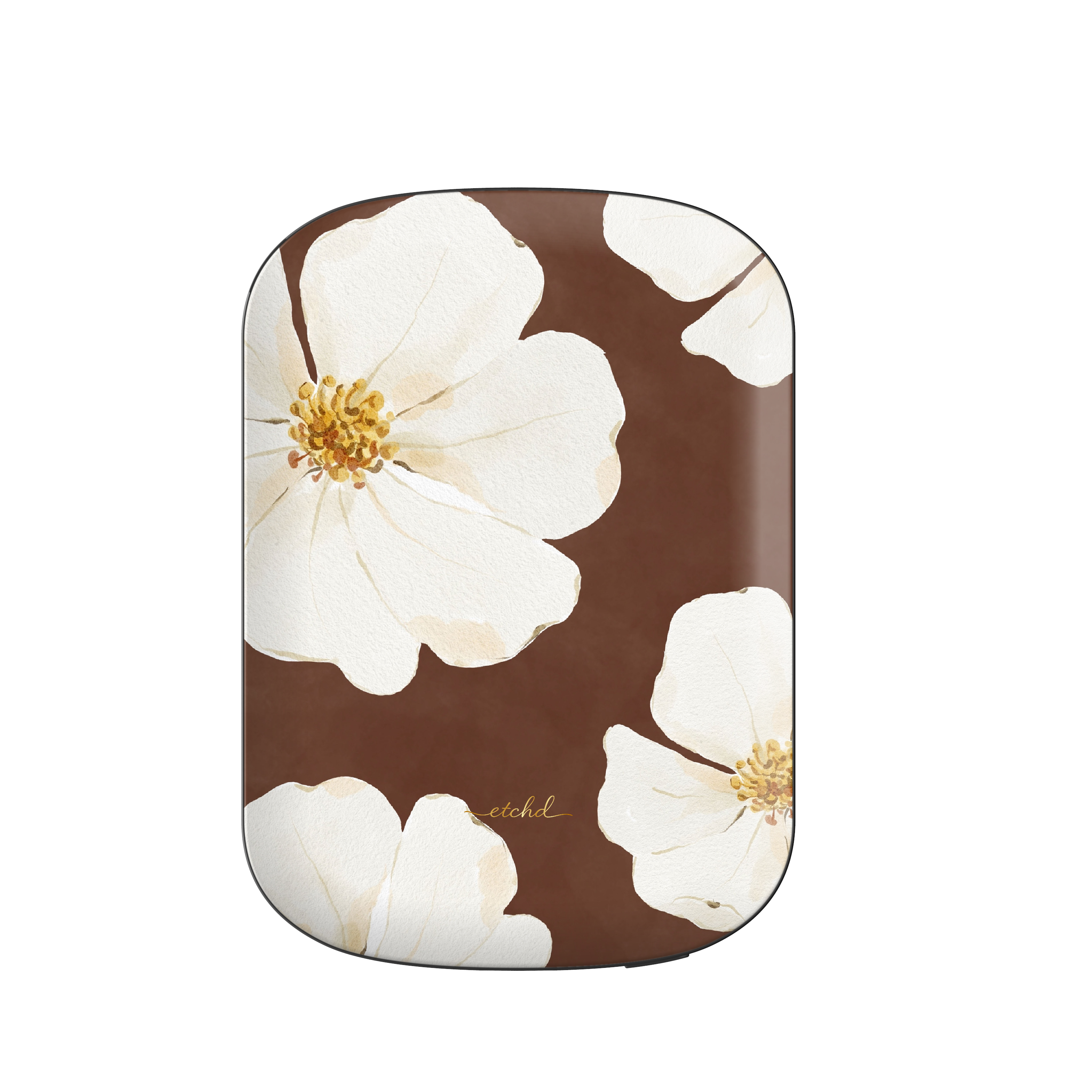 Mocha Blossom Magnetic Powerbank by etchd