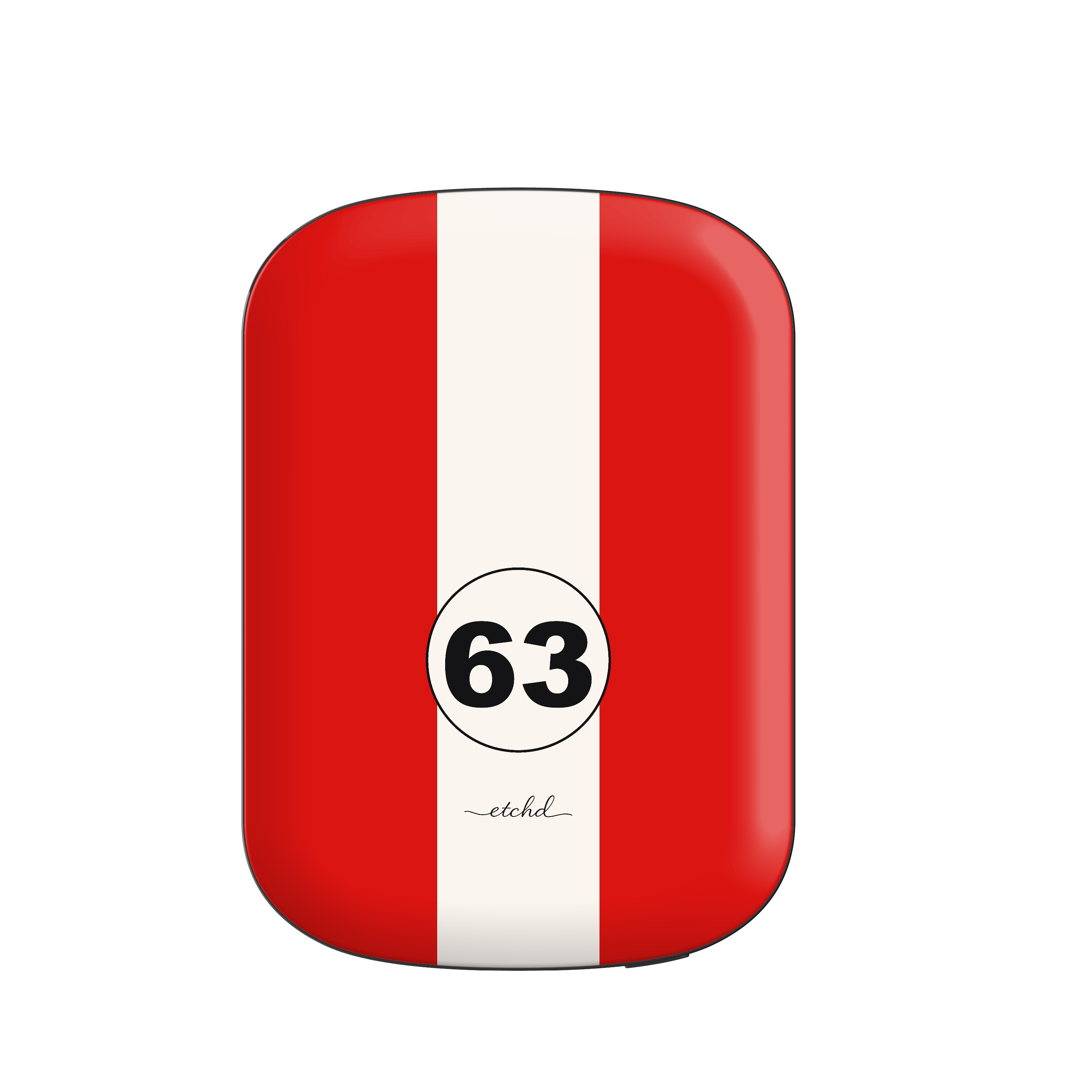 Monza Red Magnetic Powerbank by etchd