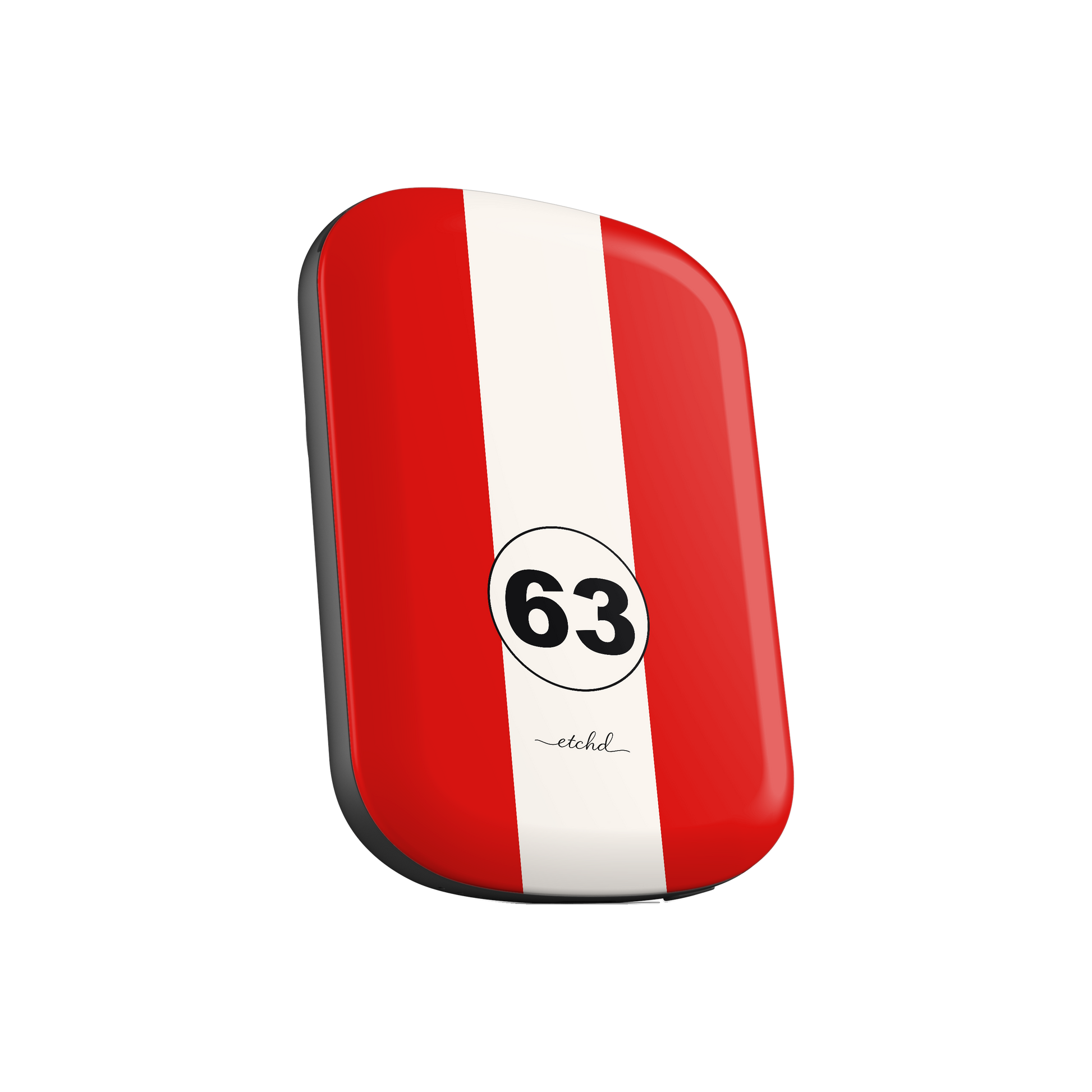 Monza Red Magnetic Powerbank by etchd, view 2