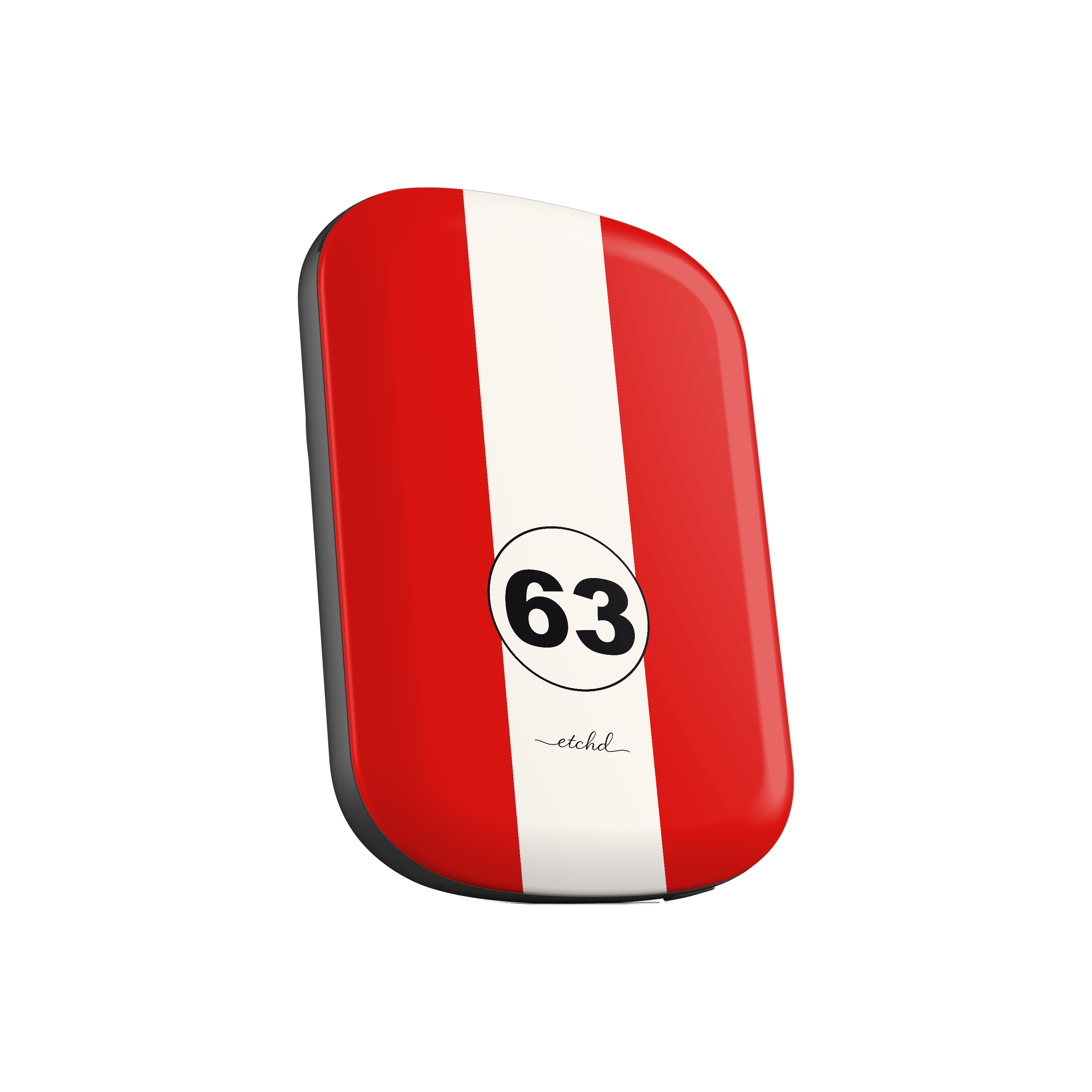 Monza Red Magnetic Powerbank by etchd, view 2