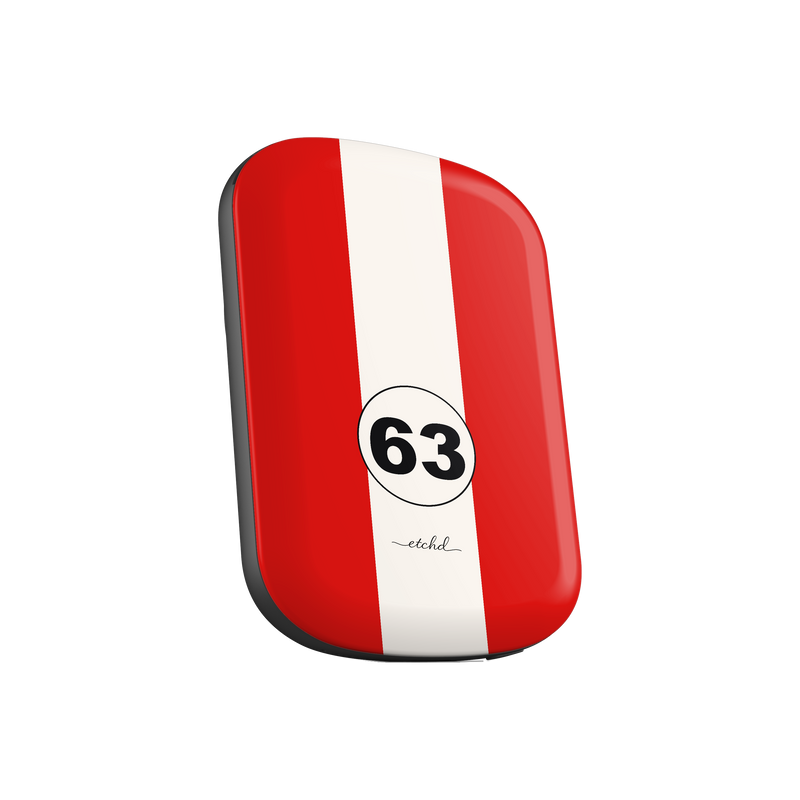 Monza Red Magnetic Powerbank by etchd, view 2