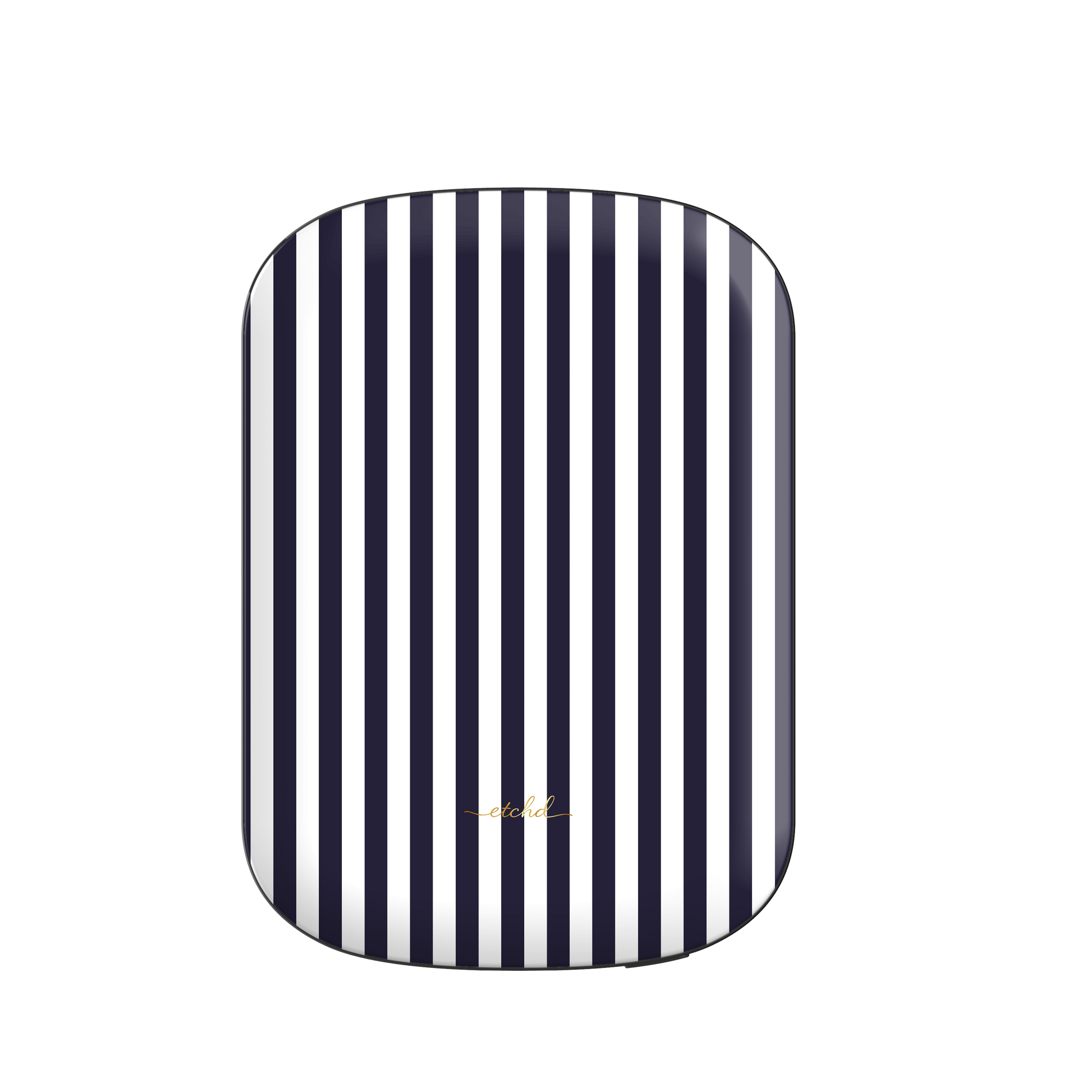 Navy And White Magnetic Powerbank by etchd