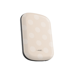 Neutral Polka Dot Magnetic Powerbank by etchd, view 2