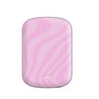 Pink Curved Lines Powerbank magnetico
