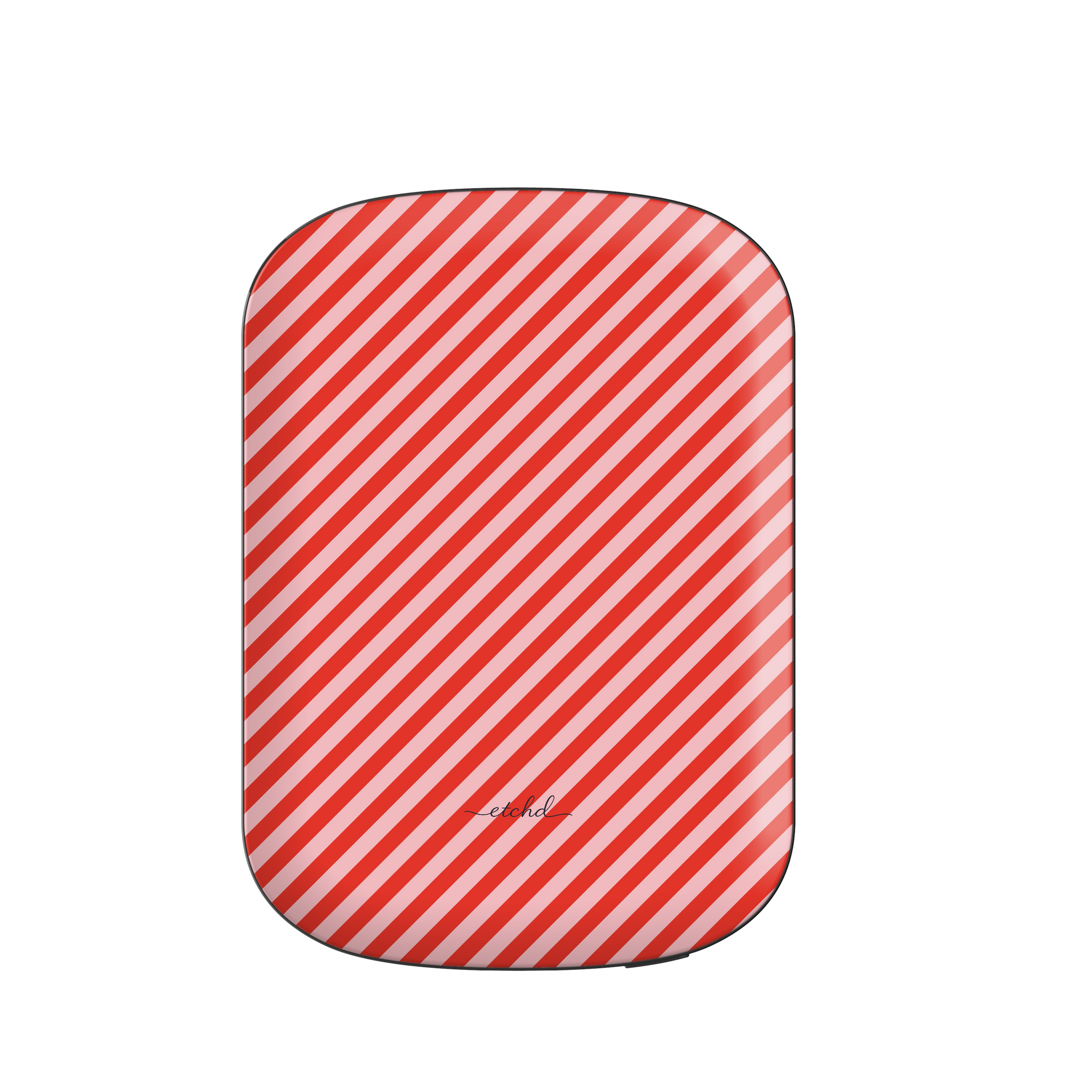 Poppy And Blush Diagonal Magnetic Powerbank by etchd
