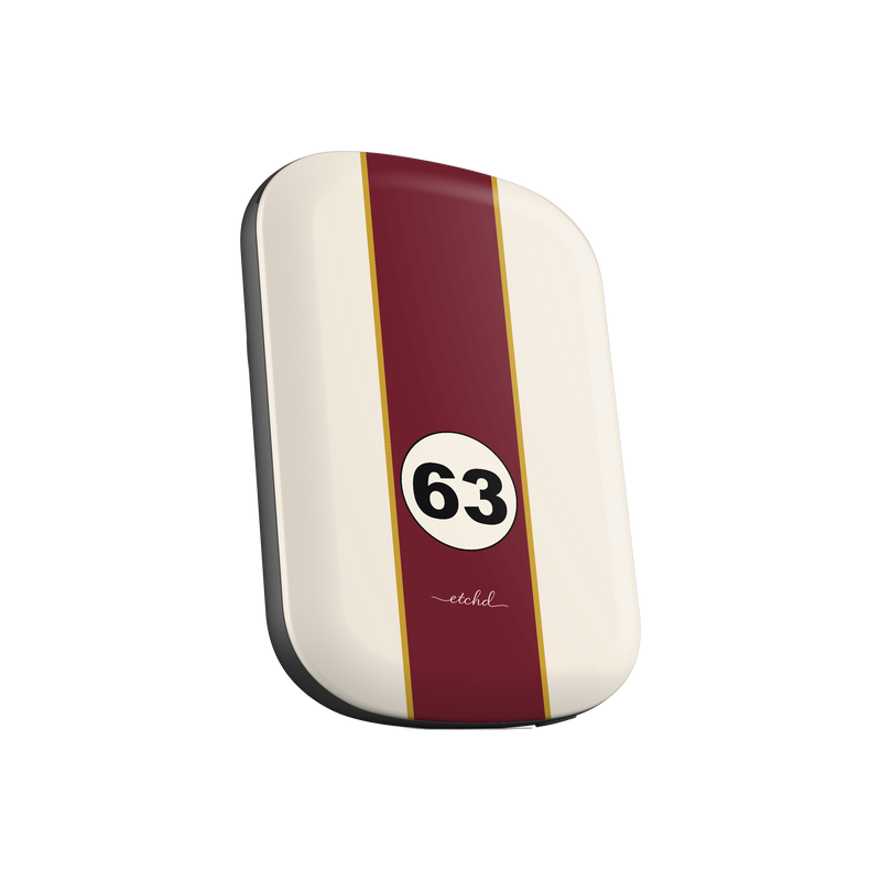 Retro Racing Magnetic Powerbank by etchd, view 2