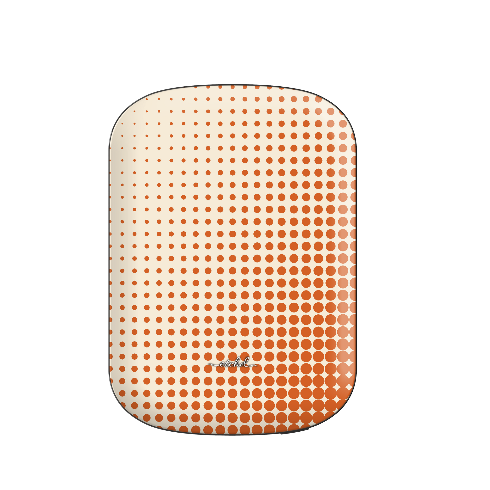 Tangerine Halftone Magnetic Powerbank by etchd