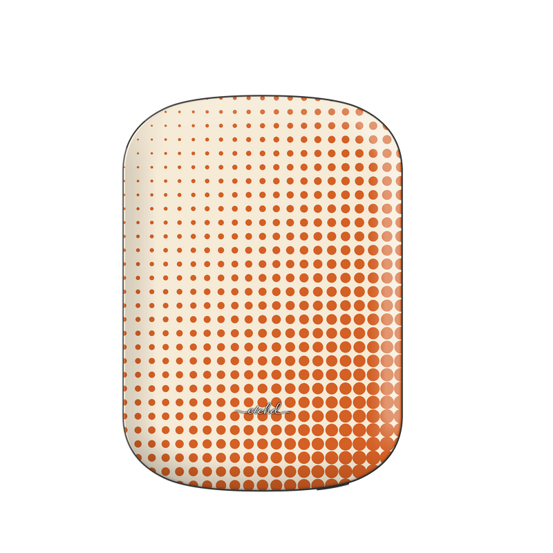 Tangerine Halftone Magnetic Powerbank by etchd