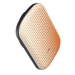 Tangerine Halftone Magnetic Powerbank by etchd, view 4